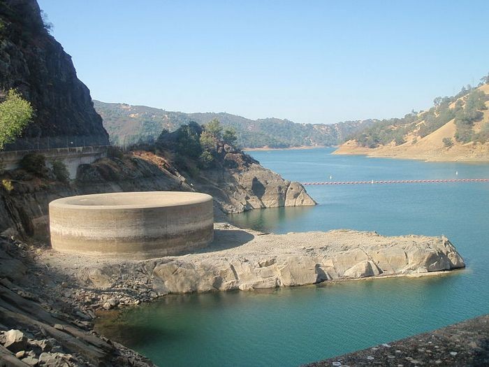 Monticello Dam Drain Hole