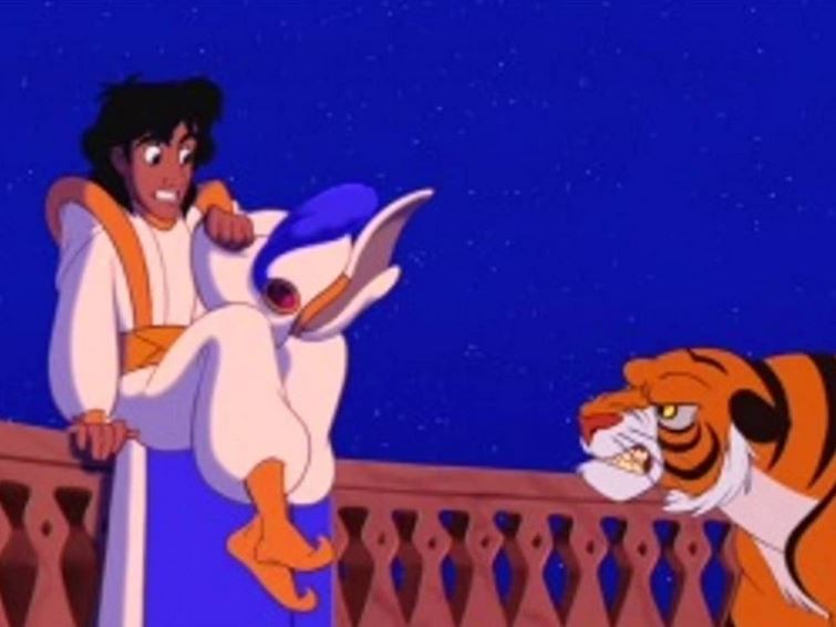 Take Your Clothes Off Words in Aladdin